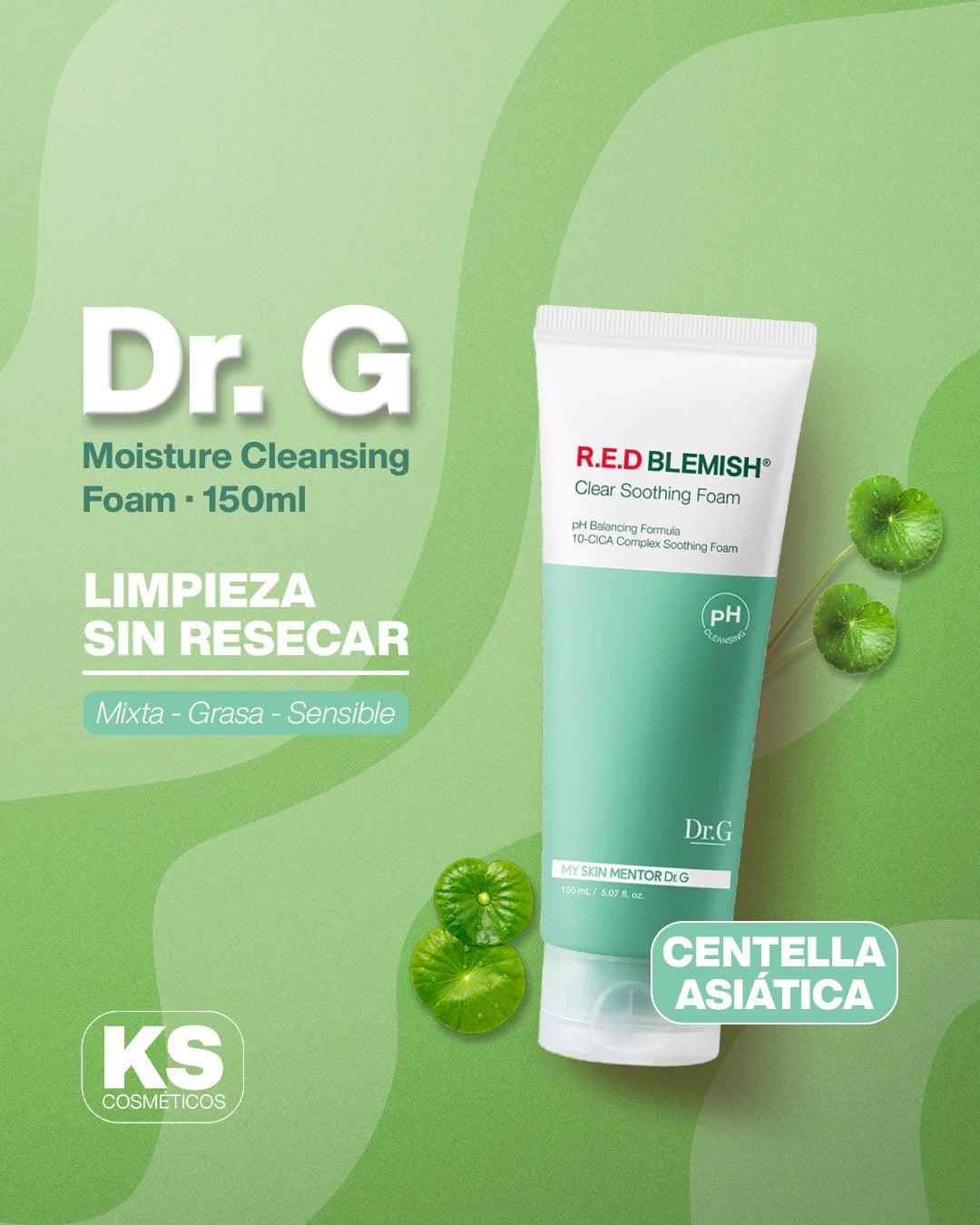 Dr.G R.E.D Blemish Clear Soothing Foam