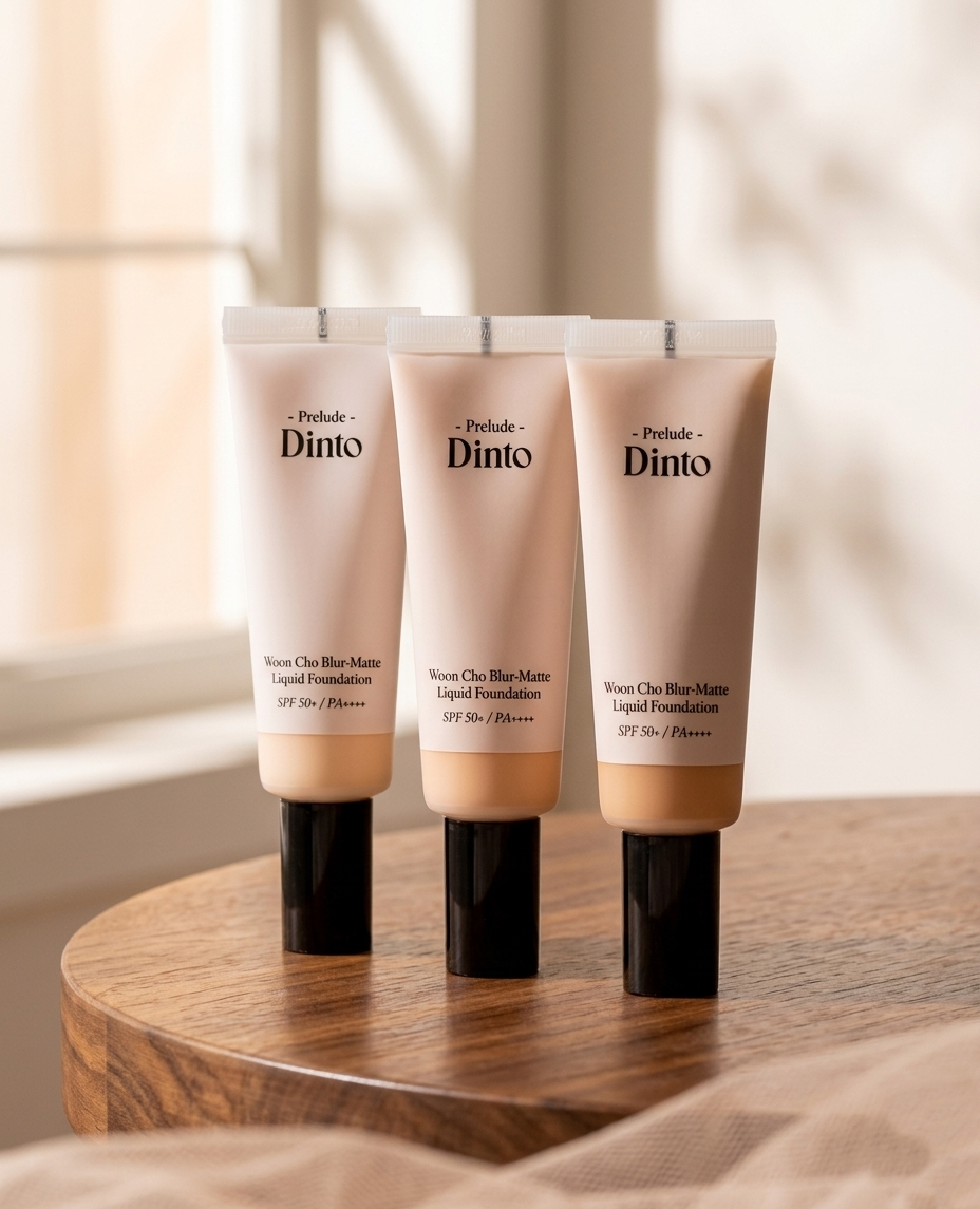 Dinto Woon Cho Blur-Matte Liquid Foundation SPF 50+ / PA++++