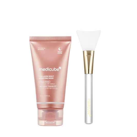 Medicube Collagen Night Mask + Brush